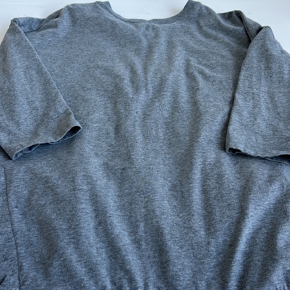 Matilda Jane Jane in the Clouds gray tunic eyelet top open back with ribbon tie - Picture 16 of 16